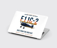 Thumbnail for F11C-2 Goshawk Dive from the High Hat design on white MacBook case