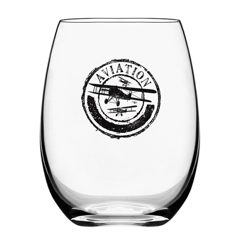 Customisable Aviation Lovers Drinking Glass - view 2