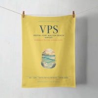 Thumbnail for Destin Fort Walton Beach Airport (VPS) design on yellow towel