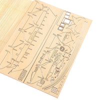 Thumbnail for Harvey Handmade Wooden Sailboat DIY Model - view 3