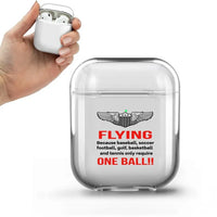 Thumbnail for Flying One Ball AirPods transparent case - Normal