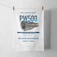 Thumbnail for PW500 design on white towel