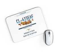 Thumbnail for Canadair CL-415EAF design on white rectangle mouse pad