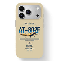 Thumbnail for Air Tractor AT-802F design on beige magsafe iphone case, for iPhone 17 Pro
