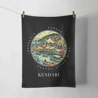 Thumbnail for KENDARI - Badge - Towel - Black