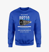 Thumbnail for BR710 design on blue sweatshirt