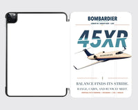 Thumbnail for Bombardier Learjet 45XR design on white ipad tablet case