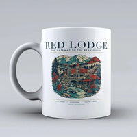 Thumbnail for RED LODGE - Poster - Mug - White