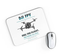Thumbnail for DJI FPV design on white rectangle mouse pad