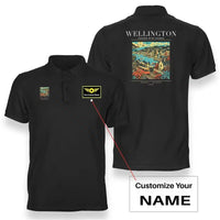Thumbnail for WELLINGTON - Poster - Double-Side Polo - Black + Name