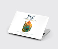 Thumbnail for Reggio Calabria Airport (REG) design on white MacBook case