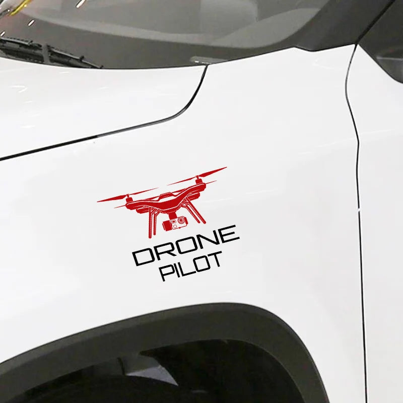 Drone Car Sticker - view 2