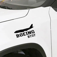 Thumbnail for Boeing 737 Car Sticker - view 2