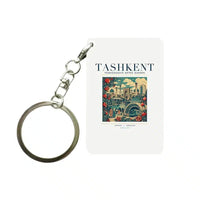Thumbnail for TASHKENT - Poster - Key Chain - White
