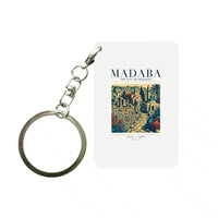 Thumbnail for MADABA - Poster - Key Chain - White