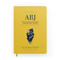 Thumbnail for Félix Houphouët-Boigny International Airport (ABJ) design on yellow notebook