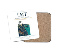 Thumbnail for Klamath Falls Airport (LMT) design on white 1 piece coaster
