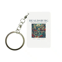 Thumbnail for HEALDSBURG - Poster - Key Chain - White