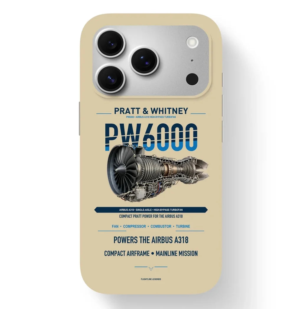 PW6000 Case design on beige iphone case