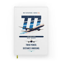 Thumbnail for Boeing 777-300ER design on white notebook