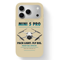 Thumbnail for DJI Mini 5 Pro Case design on beige iphone case