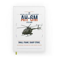 Thumbnail for MD AH-6M Little Bird design on white notebook