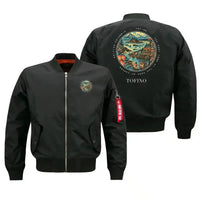 Thumbnail for TOFINO - Badge - Bomber Jacket - Black