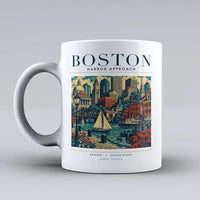 Thumbnail for BOSTON - Poster - Mug - White
