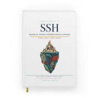 Thumbnail for Sharm El Sheikh International Airport (SSH) design on white notebook