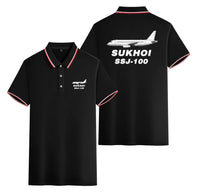 Thumbnail for Customisable Sukhoi Superjet 100 Polo Shirt - view 2