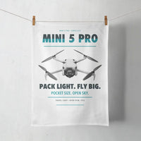 Thumbnail for DJI Mini 5 Pro design on white towel