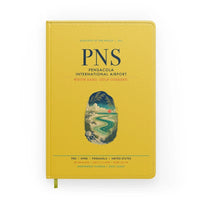 Thumbnail for Pensacola International Airport (PNS) design on yellow notebook