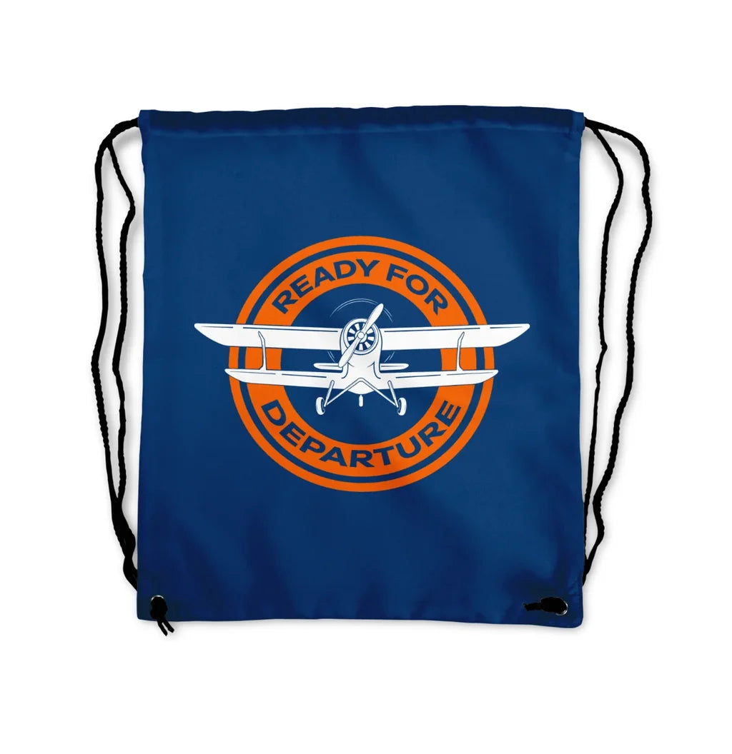 Ready for Departure Drawstring Bag - view 2