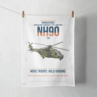 Thumbnail for NHIndustries NH90 TTH design on white towel