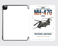 Thumbnail for Boeing MH-47G Chinook design on white ipad tablet case