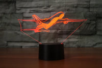 Thumbnail for Customisable Boeing 787 3D Lamp - view 3