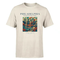 Thumbnail for PHILADELPHIA - Poster - Premium T-Shirt - Beige