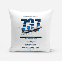 Thumbnail for Boeing 737-900ER design on white pillow