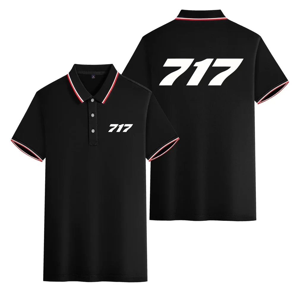 Customisable Boeing 717 Polo Shirt - view 2