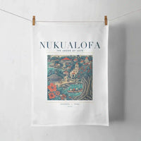 Thumbnail for NUKUALOFA - Poster - Towel - White