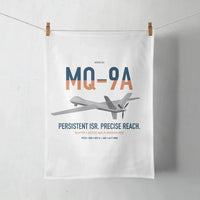 Thumbnail for MQ-9A Reaper design on white towel