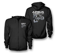 Thumbnail for Customisable Airbus A350 Hoodie - view 2