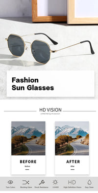 Thumbnail for Polygon Fashion Sun Drinking Glass - view 11