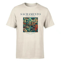 Thumbnail for SACRAMENTO - Poster - Premium T-Shirt - Beige