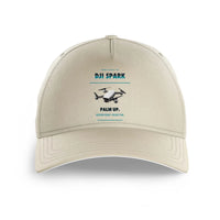 Thumbnail for DJI Spark design on beige printed hat