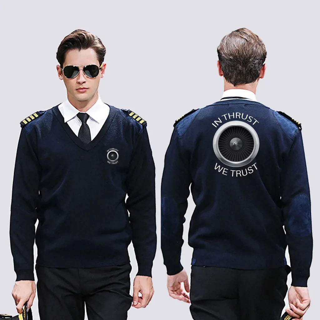 Customisable Thrust We Trust Sweater - view 2
