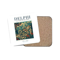 Thumbnail for DELPHI - Poster - Coaster - White