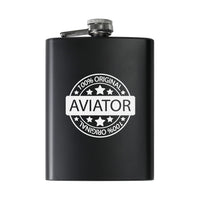 Thumbnail for Customisable Aviator Hip Flask - view 2