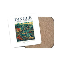 Thumbnail for DINGLE - Poster - Coaster - White