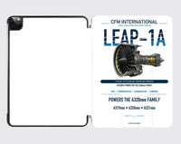 Thumbnail for CFM LEAP-1A design on white ipad tablet case